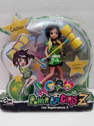 Vintage Powerpuff Girls Z Doll Cartoon Network Simba Supernenas 2 Cactus