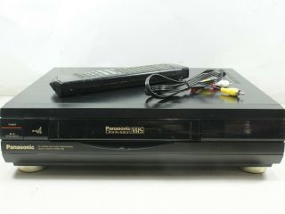 Vintage Panasonic Pv - 4020 Vcr Vhs Player With Oem Remote