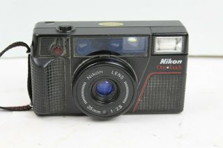 Vintage Nikon One Touch 35mm Point And Shoot Film Camera