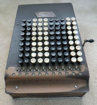 Vintage Felt & Tarrant Mfg Comptometer – Antique Adding Machine 1920s
