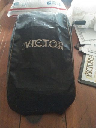Vintage Victor Champion Adding Machine And Victor Cover