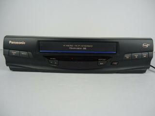 Vintage Panasonic PV V4520 VCR 4 - Head WITH REMOTE - PERFECTLY 2