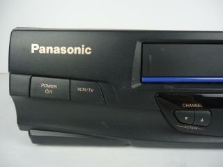 Vintage Panasonic PV V4520 VCR 4 - Head WITH REMOTE - PERFECTLY 3