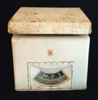 Vintage Antique Detecto Kitchen Scale - 25 Lbs.  Brooklyn York