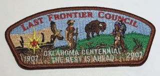 Last Frontier Council Fos Csp 2007 Oklahoma Bc2