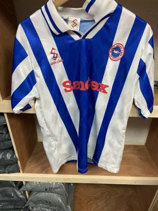 Brighton And Hove Albion Home Shirt Medium 1997/1998 Vintage Football Retro