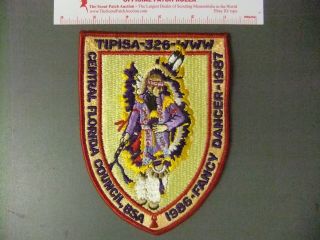 Boy Scout Oa 326 Tipisa Lodge 1986 Event 8613jj