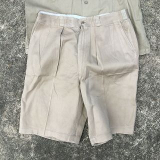 Vintage Army Military US WWII Vietnam Khaki Shirt Shorts Pants Set Navy USN 2