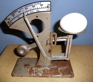 Old Vintage Premier Brand Grading Scale Vintage Farm Tool Chicken Egg Weigher
