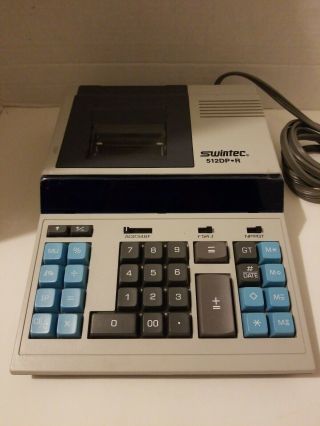 Swintec 512dp - R Adding Machine,  Calculator,  Printer.  And.