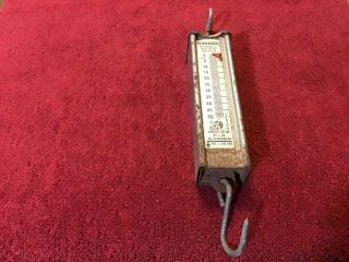 Hanson Antique Viking Hanging Scale 50lb Capacity: Made In Usa: 895