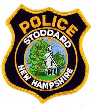Stoddard Police Hampshire Nh Colorful Patch Sheriff