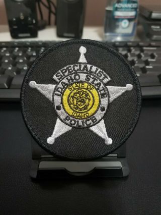 Idaho State Police Specialist Police Patch