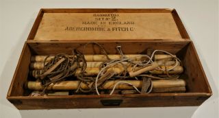 Rare Vintage Abercrombie & Fitch C1935 Badminton Set No 2 Made In England