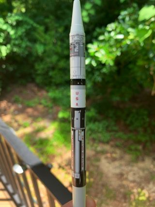 Nasa Saturn 1b Inspired Space Race Ink Pen