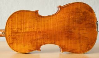 Very Old Labelled Vintage Violin " Gaetano Pafta Milanefe " Fiddle Geige 1276