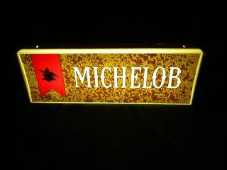 Vintage Anheuser Busch Michelob Lighted Beer Sign (man Cave Bar