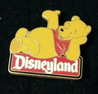 Dlr Disneyland Character Sign Series Winnie The Pooh Retired Disney Pin 190