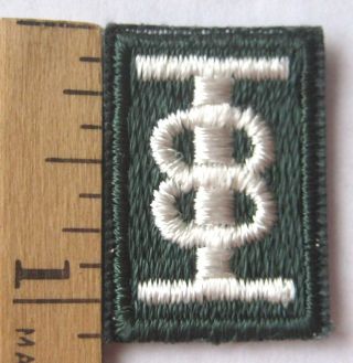 Rare Vintage 1963 - 1974 Girl Scout Senior 8 Eight Indispensables Patch Badge