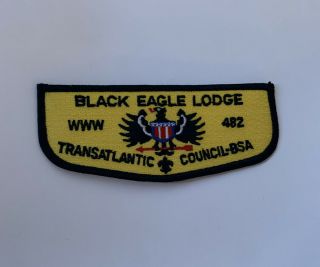 Oa Black Eagle Lodge 482 Transatlantic Council Bsa Flap
