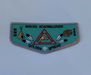 Oa Nischa Achowalogen Lodge 486 Golden Spread Flap
