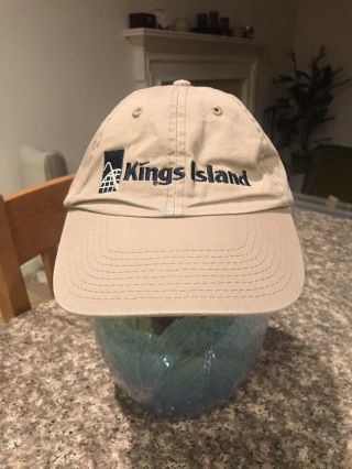 Kings Island Amusement Park Employee Hat Cap Uniform Cedar Fair Cincinnati