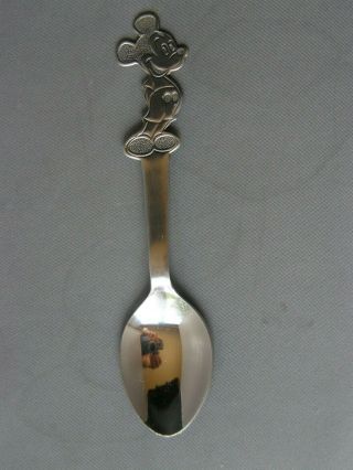 Vintage Walt Disney Mickey Mouse Youth Kid Spoon Japan By Bonny Stainless 5 5/8 "