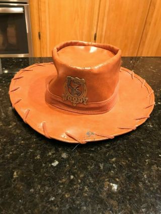 Disney Parks Authentic Woody Toy Story Sheriff Cowboy Hat - Size Youth
