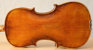 Old Violin 4/4 Geige Viola Cello Fiddle Label Bernardus Calcanius 1324