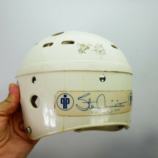 Vintage Stan Mikita Suspension Hockey Helmet Northland Lange Riddell Pro Product