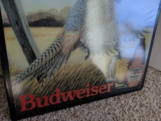 Vintage Budwieser Beer Pheasent bar light 3