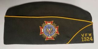 Vfw Chapter 1324 Member Veterans Of Foreign Wars Hat/cap Size 7 Wool Oregon