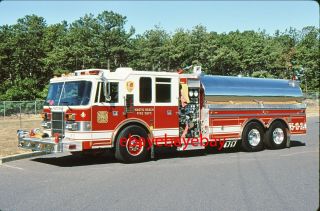 Fire Apparatus Slide,  Tanker 5 - 13 - 2,  Mastic Beach / Ny,  1995 Pierce