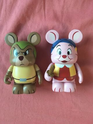Disney Afternoon Series 3 " Vinylmation 2 Gummi Bears Le Cubbi And Gruffi
