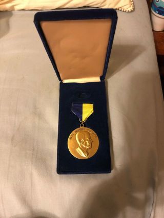 Rotary International Club Paul Harris Fellow [wako] Medal Pendant W/ Case Vtg