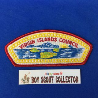 Boy Scout Csp Virgin Islands Council Shoulder Patch