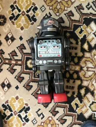 Vintage Horikawa Japan Astronaut Robot Rotate - O - Matic