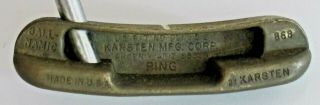 Vintage Ping Ball - Namic B68 Bronze Putter By Karsten Phoenix Az 85029 Db Shaft
