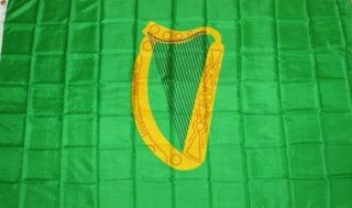 3x5 Irish Prov Leinster Ireland Harp Flag Better Quality Usa Seller