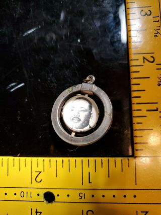 Vintage Martin Luther King I Have A Dream Pendant Civil Rights Medallion 1 1/4 "