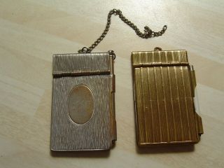Two Notebook Or Aide - Memoire And Pencil,  For A Chatelaine,  Early To Mid - 1900s
