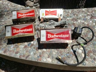 Vintage Budweiser Beer Sign,  Light Bar Shuffle Board,  Pool Table,  Room