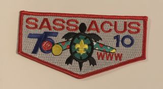 Oa Sassacus Lodge 10 S16 Flap