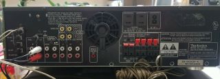 Vintage technics stereo receiver SA - GX303 w/remote 2