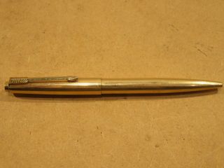 Vecchia Penna A Sfera Laminata Oro Parker 1/10 12 K G F Vintage D Epoca Made Usa