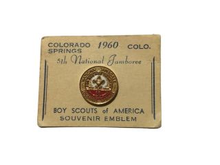 1960 National Jamboree Hat Pin