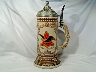 Anheuser - Busch Collectors Club Evolution of the A&Eagle Series 2004 Stein.  37 2