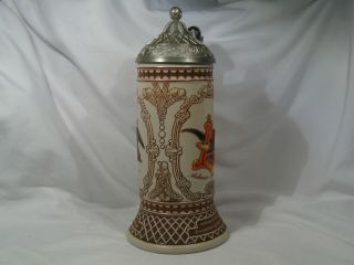 Anheuser - Busch Collectors Club Evolution of the A&Eagle Series 2004 Stein.  37 3