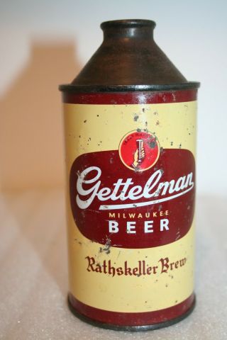 Gettelman Beer Hp Irtp Cone Top - A.  Gettelman Brewing Co. ,  Milwaukee,  Wisconsin