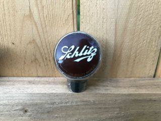 Vintage Schlitz Beer Ball Tap Beer Knob Advertising